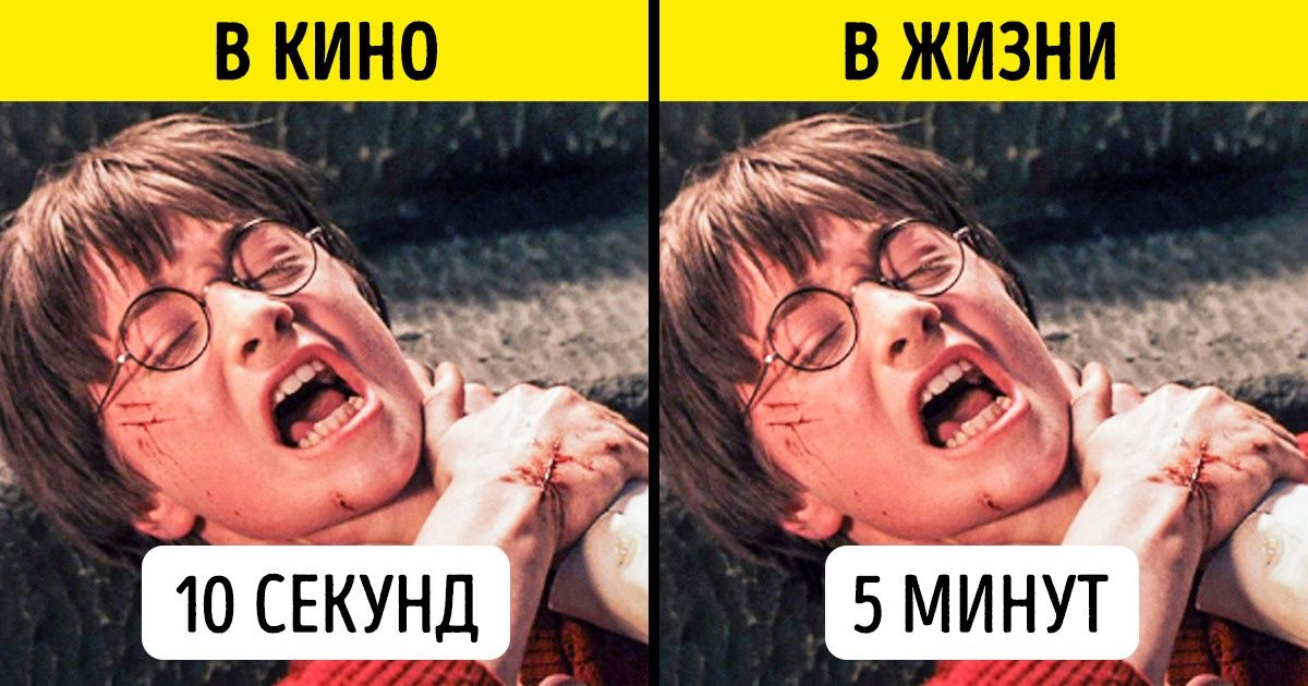 Страшные вещи, которые постоянно происходят в кино и почти никогда — в реальной жизни Страшные вещи, которые постоянно происходят в кино и почти никогда — в реальной жизни