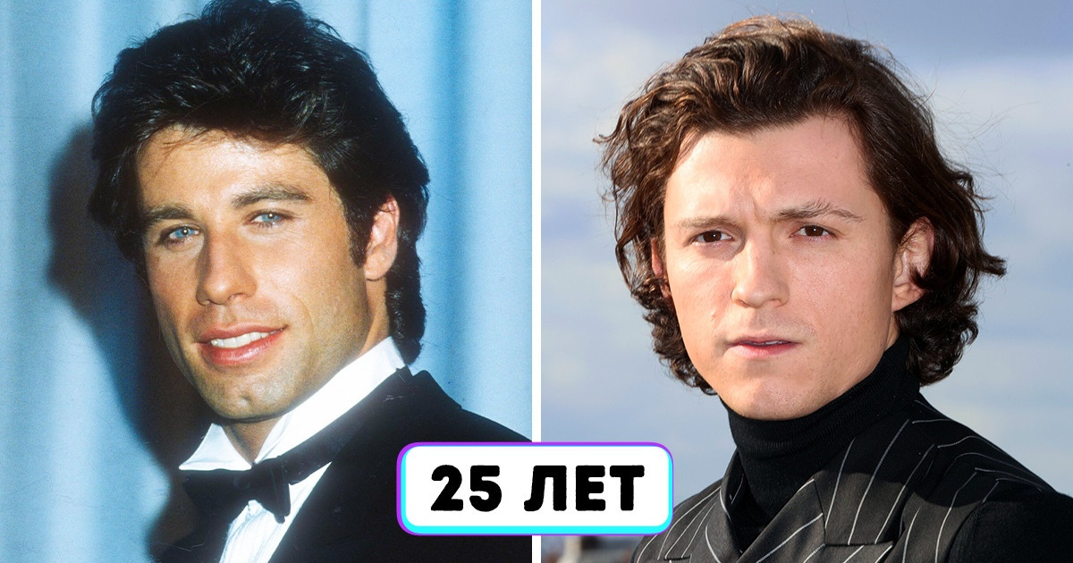 Мы сравнили 15 культовых актеров ХХ века и их младших коллег по цеху в одном возрасте