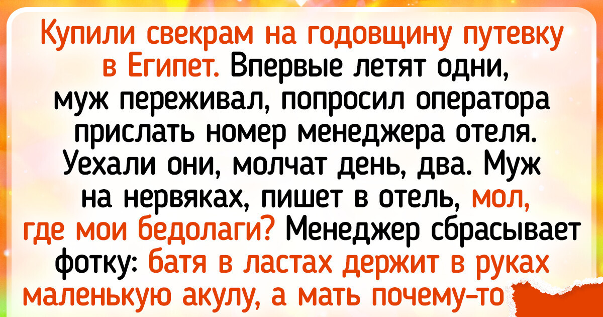 14 реальных историй туристов, которые могли произойти только в Египте