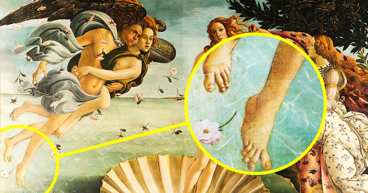 10 оплошностей, которые допустили мировые художники, а мы и не заметили 10 оплошностей, которые допустили мировые художники, а мы и не заметили