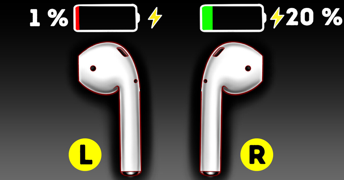 Почему один наушник всегда разряжается быстрее и еще 20 фактов о гаджетах Почему один наушник всегда разряжается быстрее и еще 20 фактов о гаджетах
