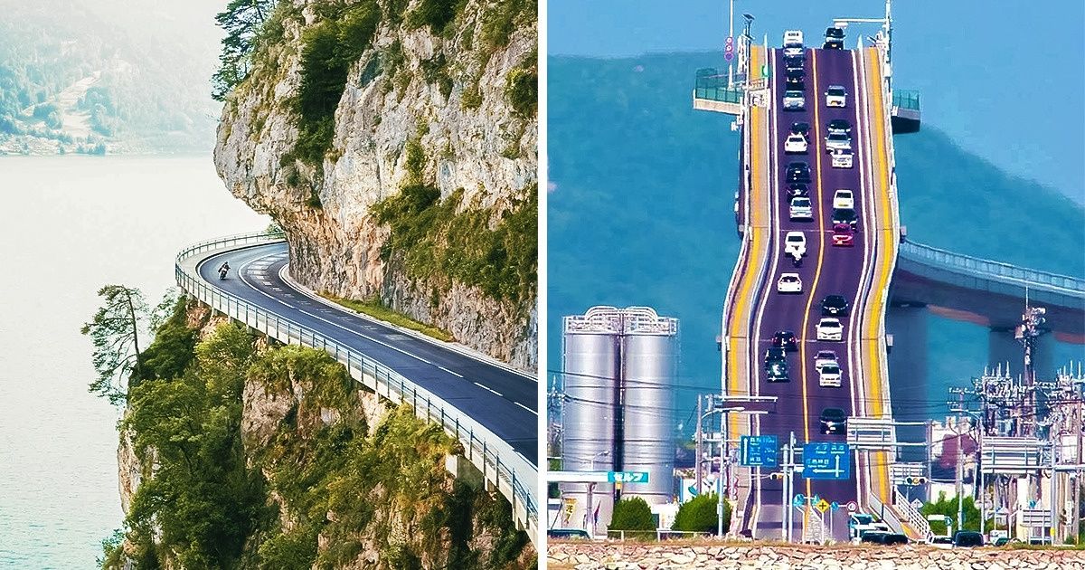 12 опасных дорог на нашей планете, от одного взгляда на которые захватывает дух