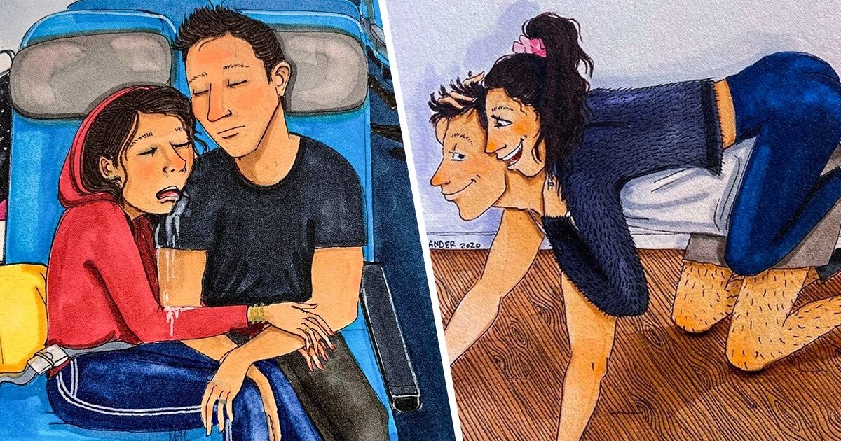 17 иллюстраций о том, как выглядит любовь, когда никто не видит (И каждый мечтает именно о такой) 17 иллюстраций о том, как выглядит любовь, когда никто не видит (И каждый мечтает именно о такой)