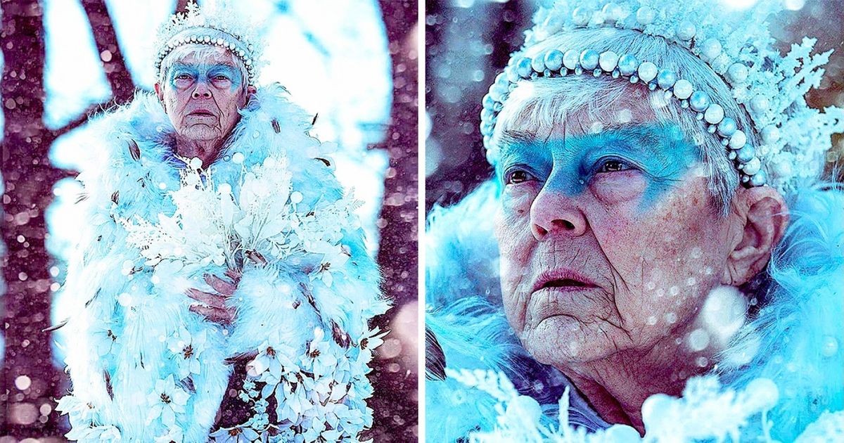 Девушка устроила волшебный фотосет для своей бабушки, и от снимков невозможно оторвать взгляд Девушка устроила волшебный фотосет для своей бабушки, и от снимков невозможно оторвать взгляд