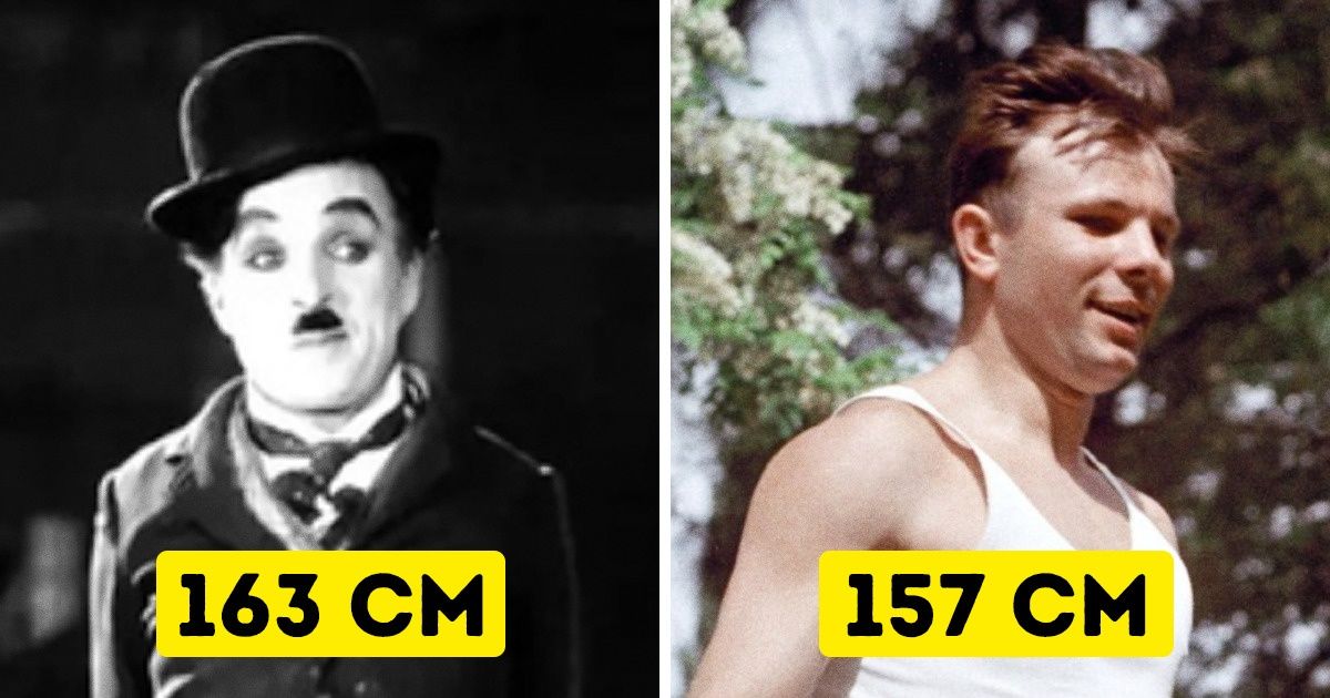 19 пар исторических личностей, о реальном росте которых вы не подозревали