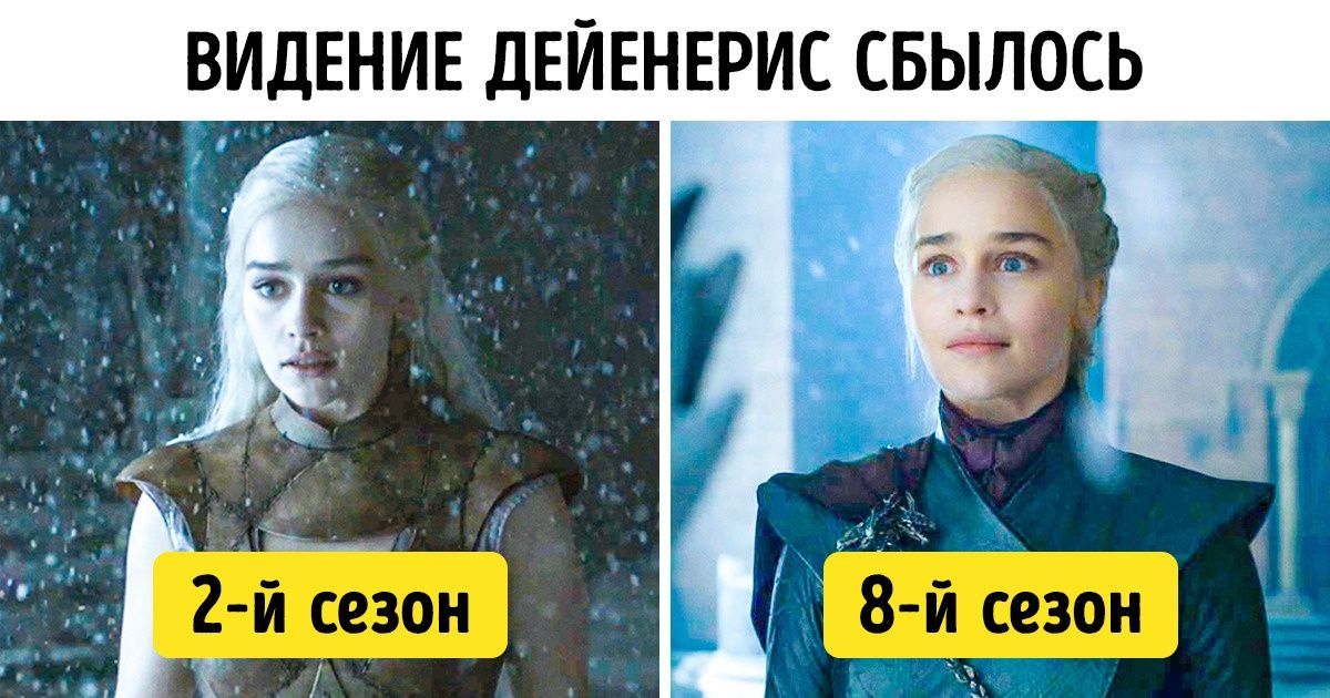 14 деталей, которые мы не заметили в последнем сезоне «Игры престолов» 14 деталей, которые мы не заметили в последнем сезоне «Игры престолов»