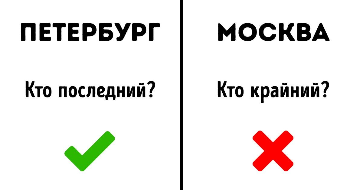 12 простых вещей, которые в Москве и Петербурге называют по-разному 12 простых вещей, которые в Москве и Петербурге называют по-разному