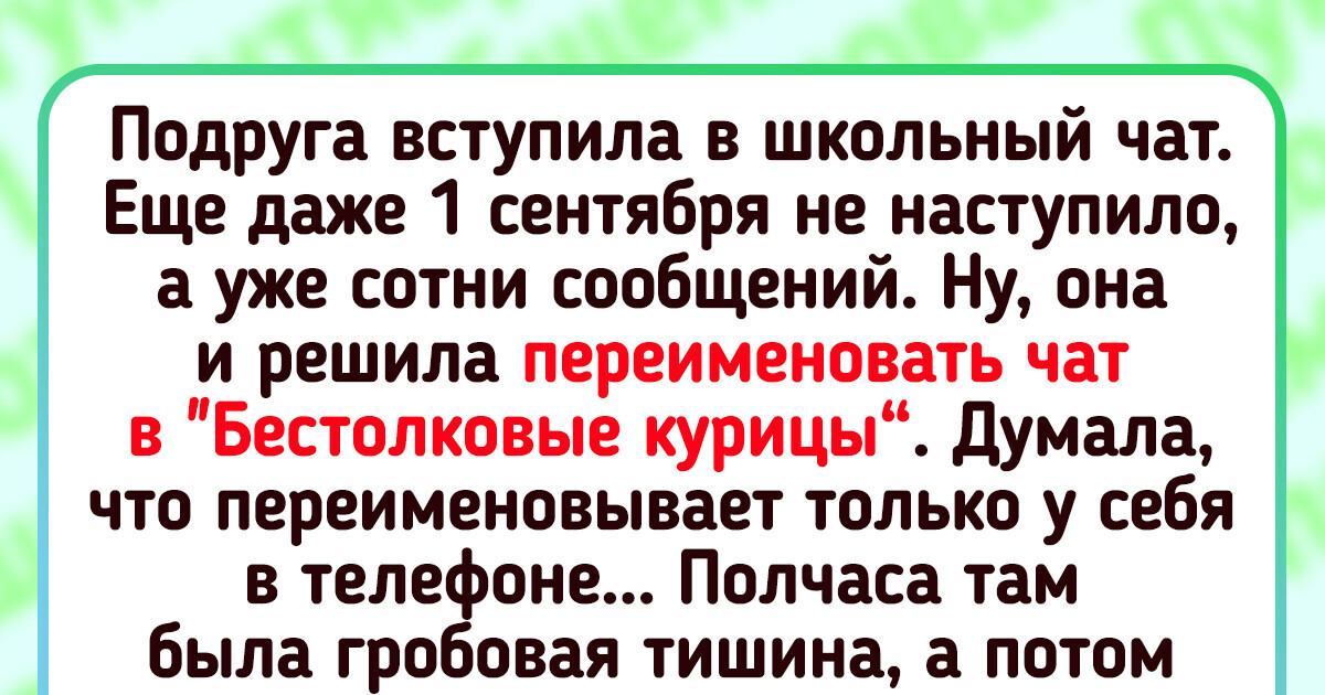 16 случаев, когда родительский чат стал кладезем потешных историй 16 случаев, когда родительский чат стал кладезем потешных историй