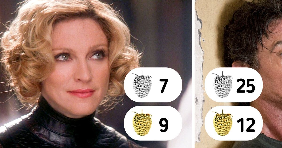 10+ кинозвезд, которые собрали целый урожай из «Золотых малин», хоть компот вари