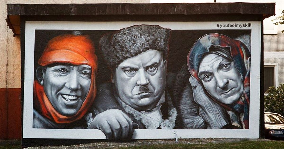15 уличных рисунков, которые смотрят прямо в душу