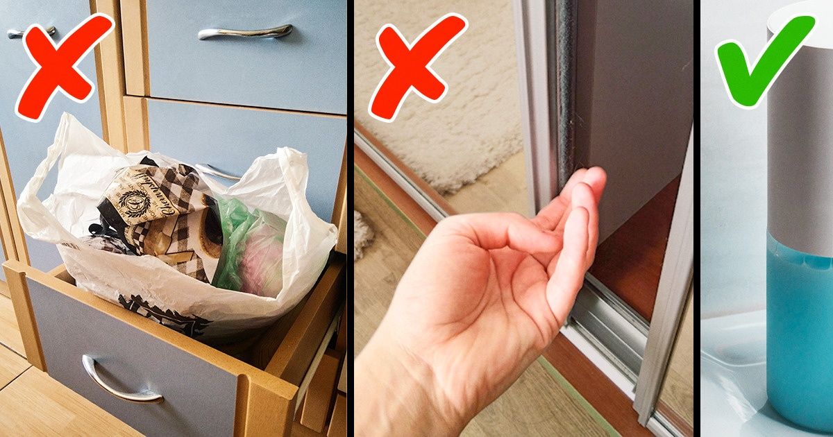12 привычных вещей, из-за которых даже после уборки квартира не сияет чистотой 12 привычных вещей, из-за которых даже после уборки квартира не сияет чистотой