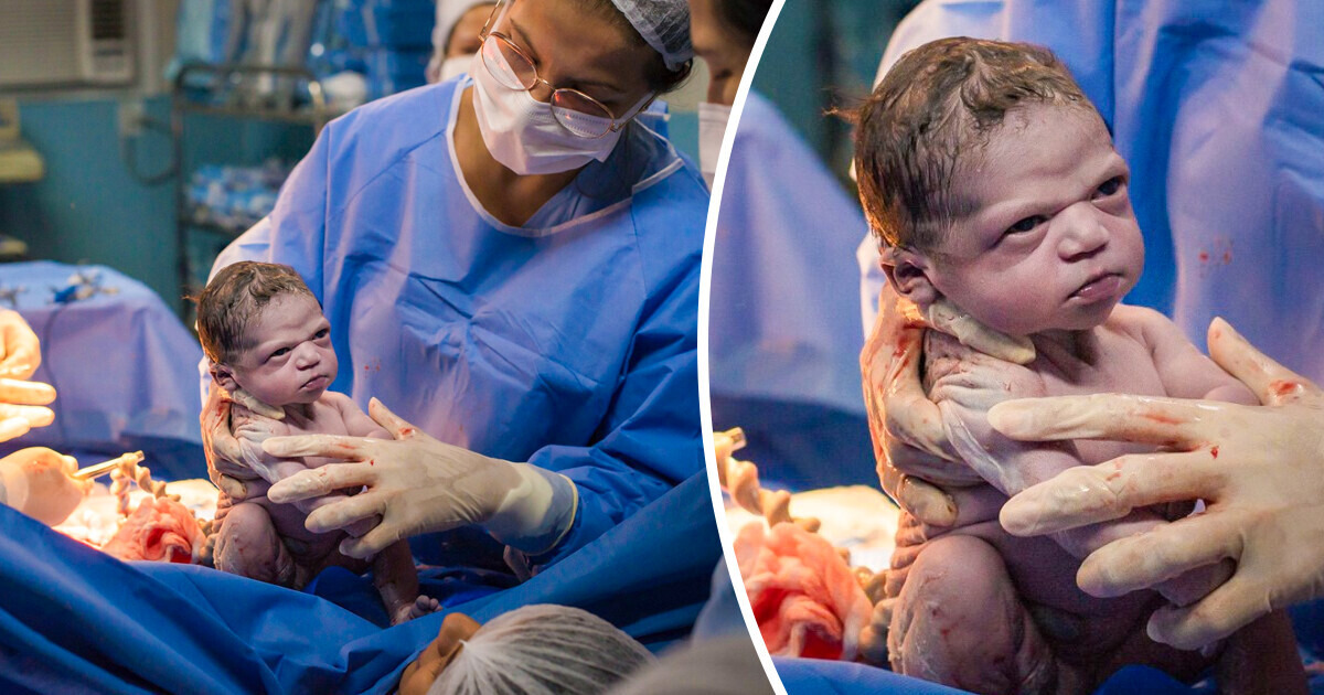 Эта малышка только появилась на свет и сразу стала знаменитой