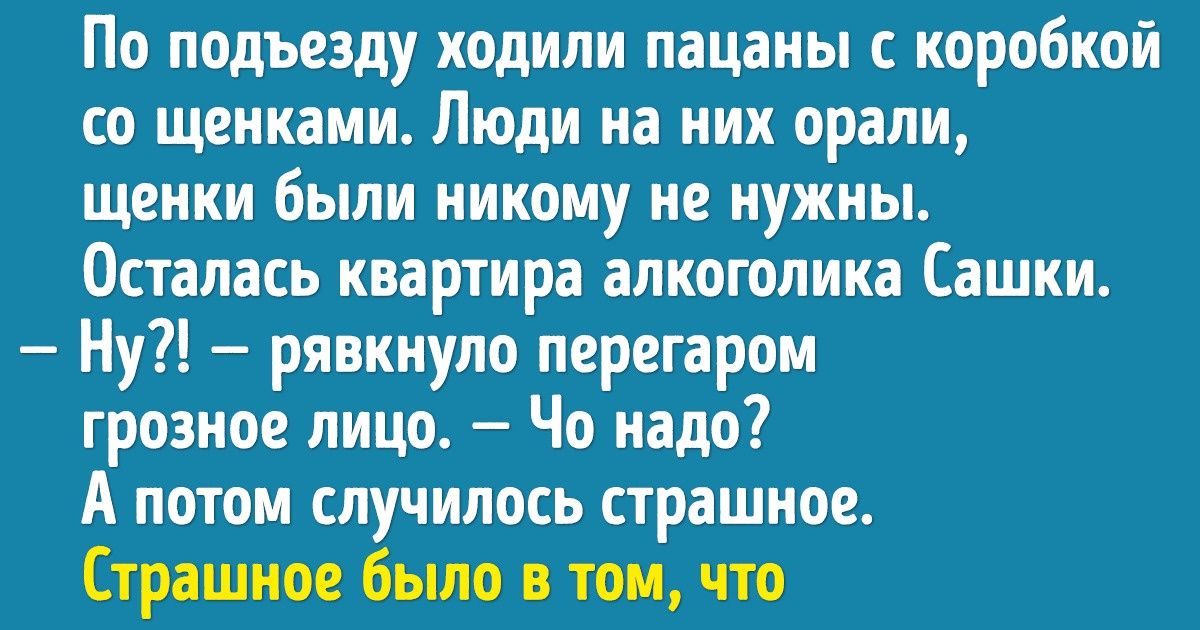 Отрезвляющий рассказ о доброте, который докажет, что мы совершенно не разбираемся в людях Отрезвляющий рассказ о доброте, который докажет, что мы совершенно не разбираемся в людях