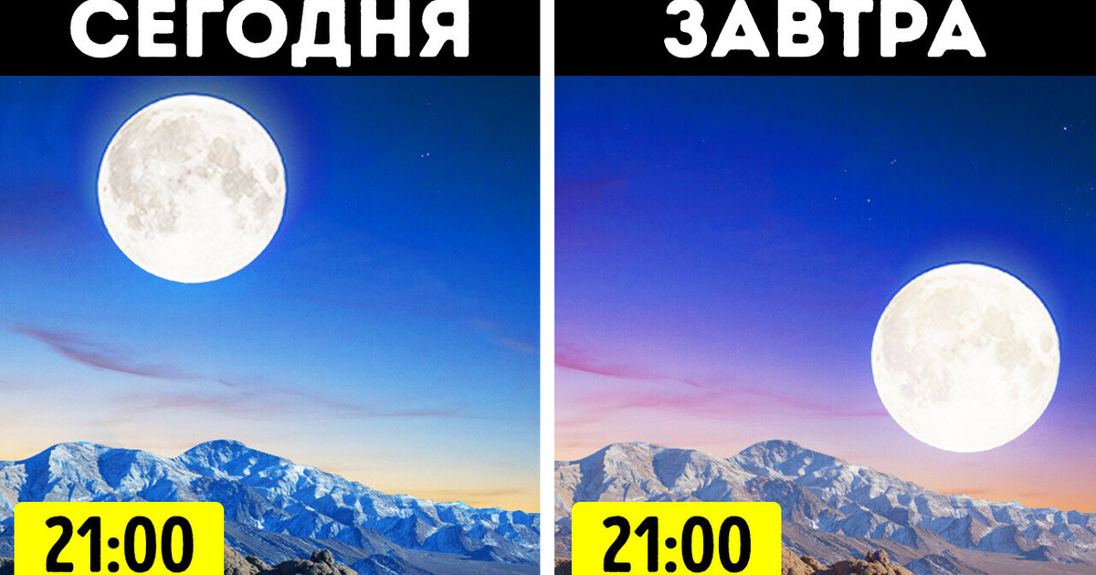 Луна смещается каждую ночь и еще 10 новых фактов о космосе! Луна смещается каждую ночь и еще 10 новых фактов о космосе!