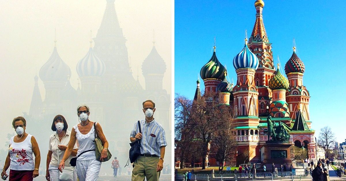 15 фотографий известных мест, сделанных во время природных катаклизмов 15 фотографий известных мест, сделанных во время природных катаклизмов