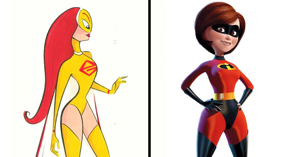 Как выглядели персонажи популярных мультфильмов на первых эскизах (Некоторых сложно узнать без подсказки)