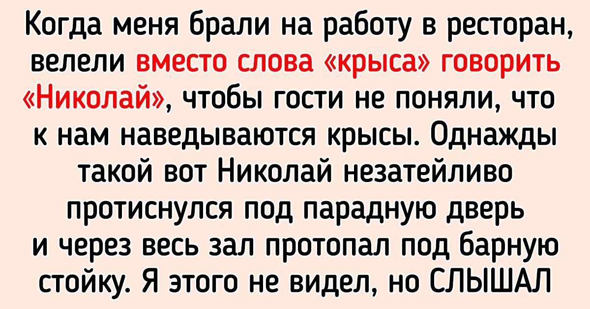 20+ хитростей, которым учат каждого новичка общепита, а мы до сих пор в неведении 20+ хитростей, которым учат каждого новичка общепита, а мы до сих пор в неведении