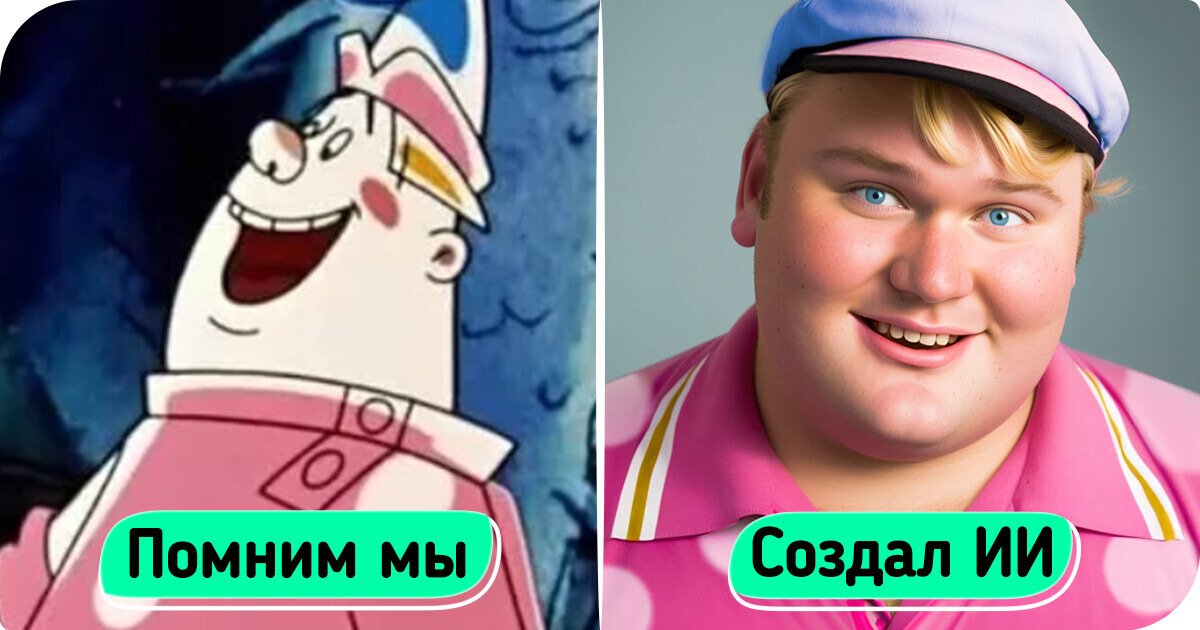 Мы представили, как бы сегодня выглядели любимые мультяшные герои, если бы их нарисовал искусственный интеллект Мы представили, как бы сегодня выглядели любимые мультяшные герои, если бы их нарисовал искусственный интеллект