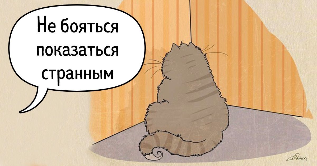 10 комиксов о том, чему можно поучиться у котов, чтобы получать больше кайфа от жизни 10 комиксов о том, чему можно поучиться у котов, чтобы получать больше кайфа от жизни