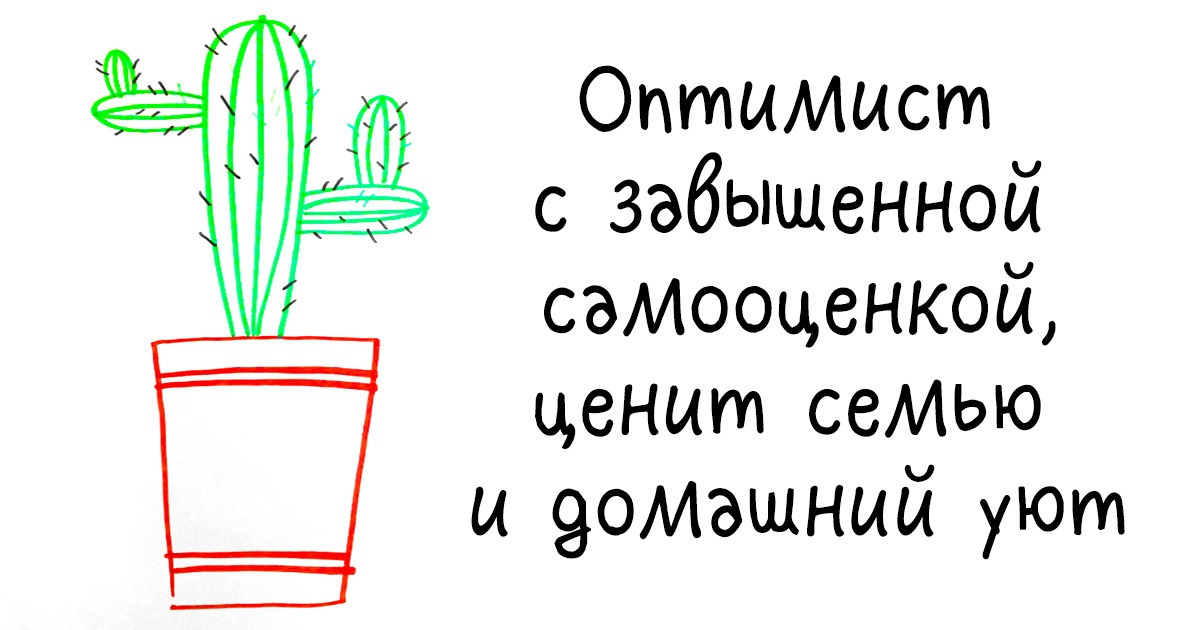 Психологический тест: узнай себя по простому рисунку