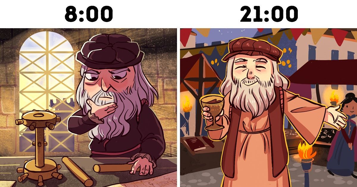 Что такое «расписание да Винчи» и почему им пользовались многие гении?