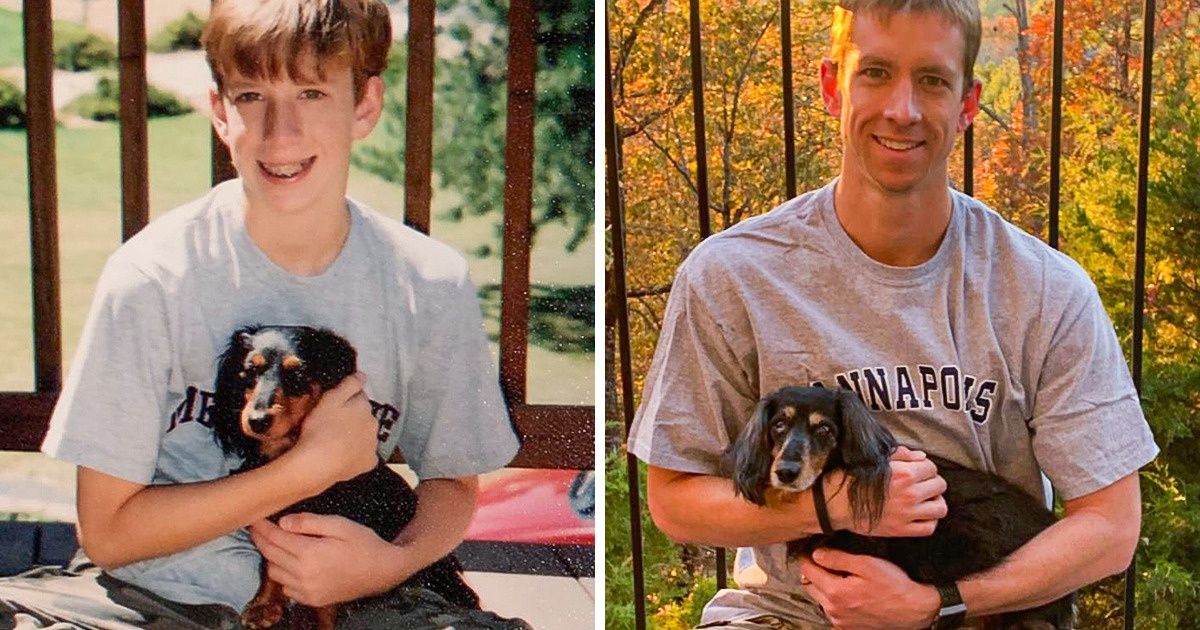 18 человек, которые взрослели вместе со своими питомцами