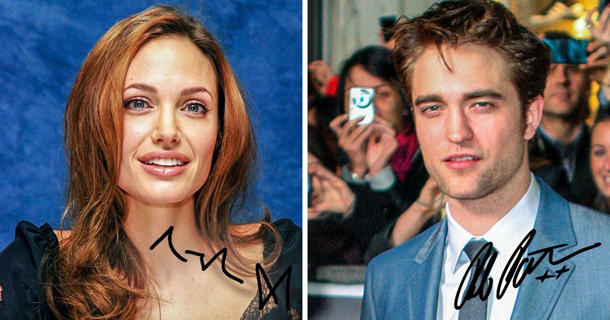 Посмотрите на 14 необычных автографов знаменитостей Посмотрите на 14 необычных автографов знаменитостей