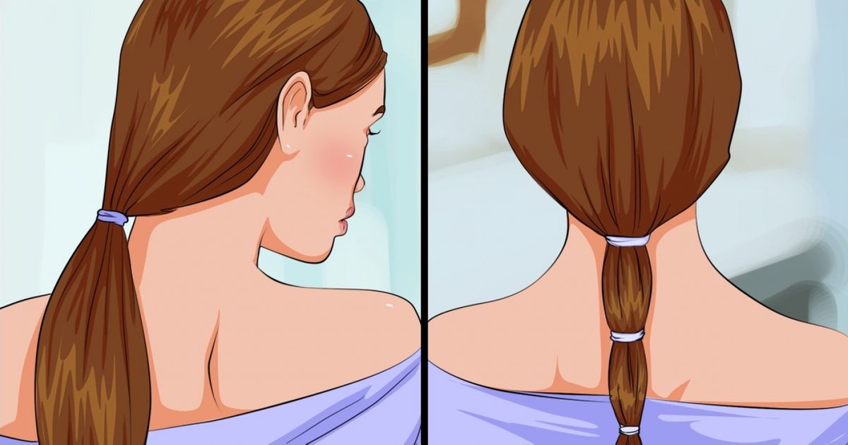 Как самостоятельно сделать короткую стрижку с помощью хвостиков