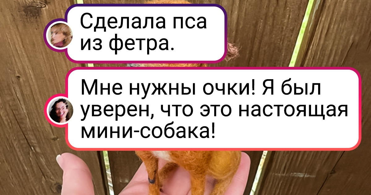 19 человек создают из шерсти вещи, которые вызывают восторженное «вау» своей реалистичностью 19 человек создают из шерсти вещи, которые вызывают восторженное «вау» своей реалистичностью