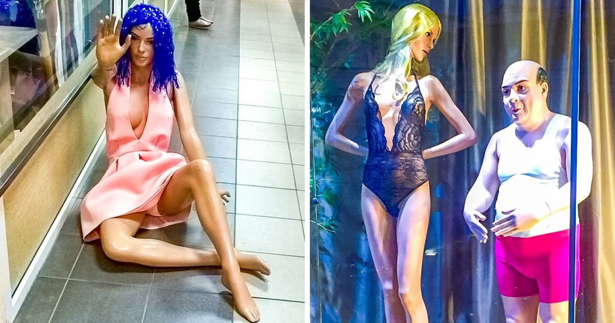 13 манекенов, мимо которых невозможно пройти 13 манекенов, мимо которых невозможно пройти