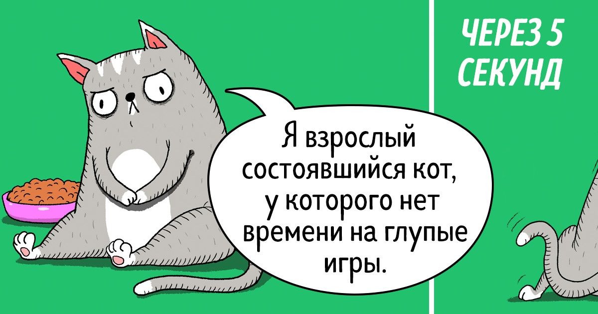 14 комиксов о том, что коты — самые противоречивые создания на планете 14 комиксов о том, что коты — самые противоречивые создания на планете