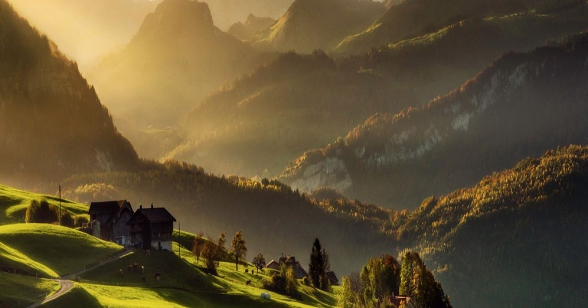 Как выглядят 10 самых счастливых стран мира Как выглядят 10 самых счастливых стран мира