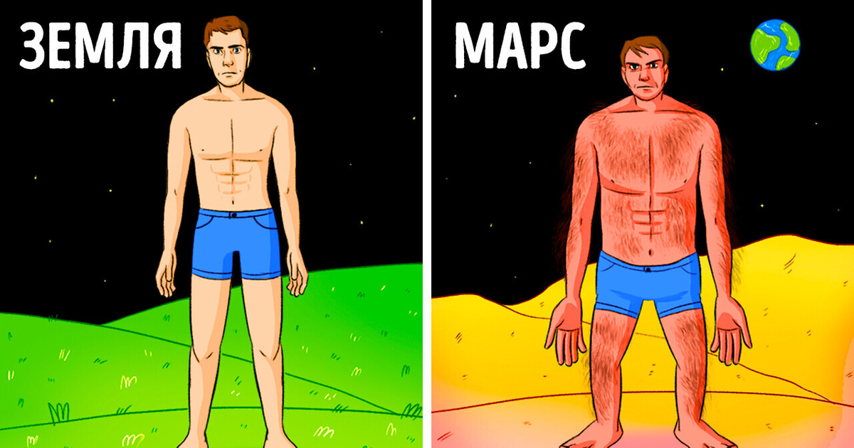 Как бы вы выглядели, если бы жили на других планетах Как бы вы выглядели, если бы жили на других планетах