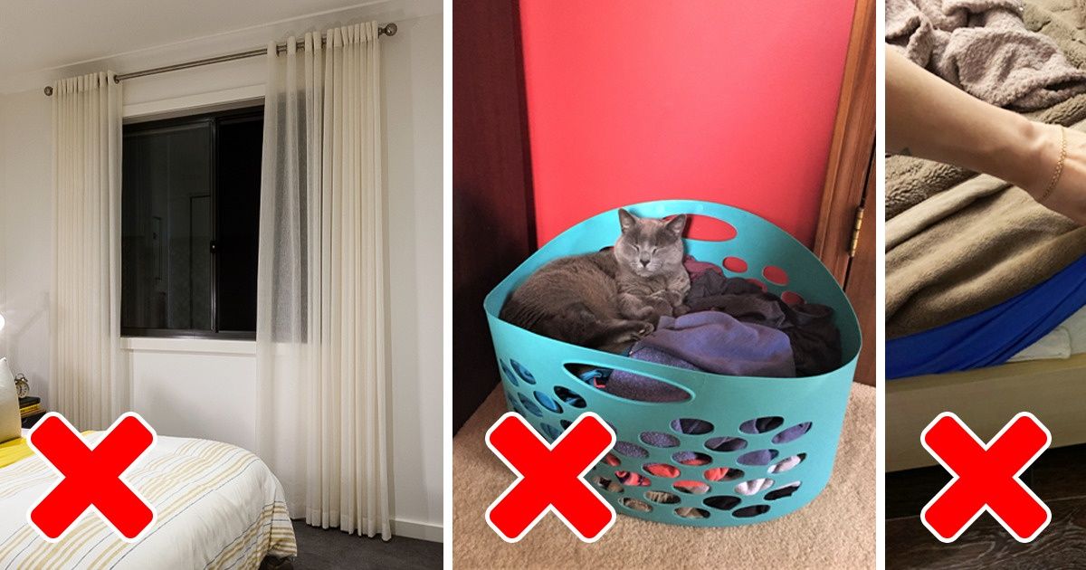 14 вещей, которых не должно быть ни в одной приличной спальне
