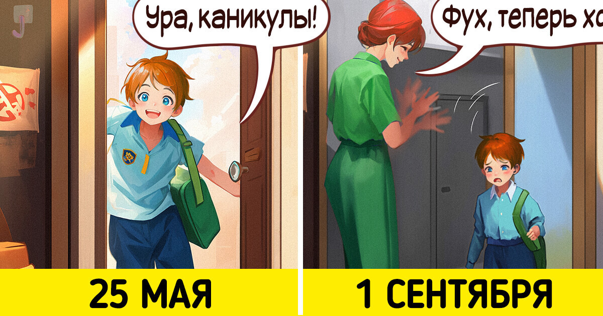10 иллюстраций, в которых каждый родитель узнает себя и своих детей 10 иллюстраций, в которых каждый родитель узнает себя и своих детей