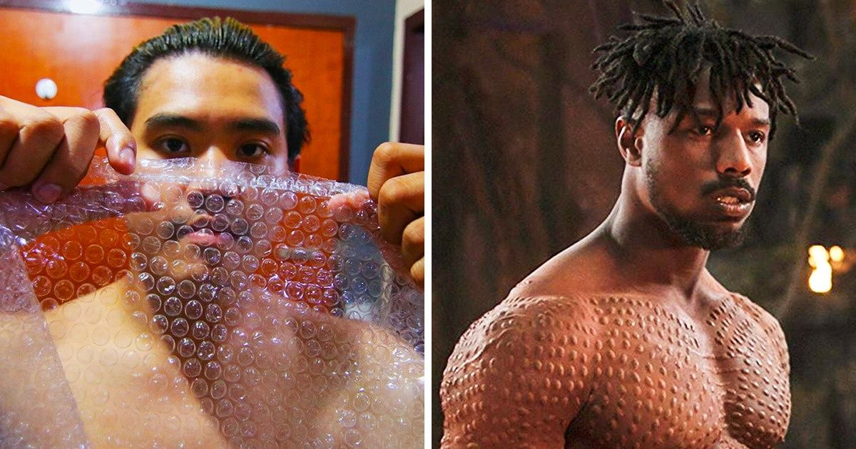 С помощью подручных материалов и без лишних затрат парень из Таиланда способен превратиться в кого угодно С помощью подручных материалов и без лишних затрат парень из Таиланда способен превратиться в кого угодно