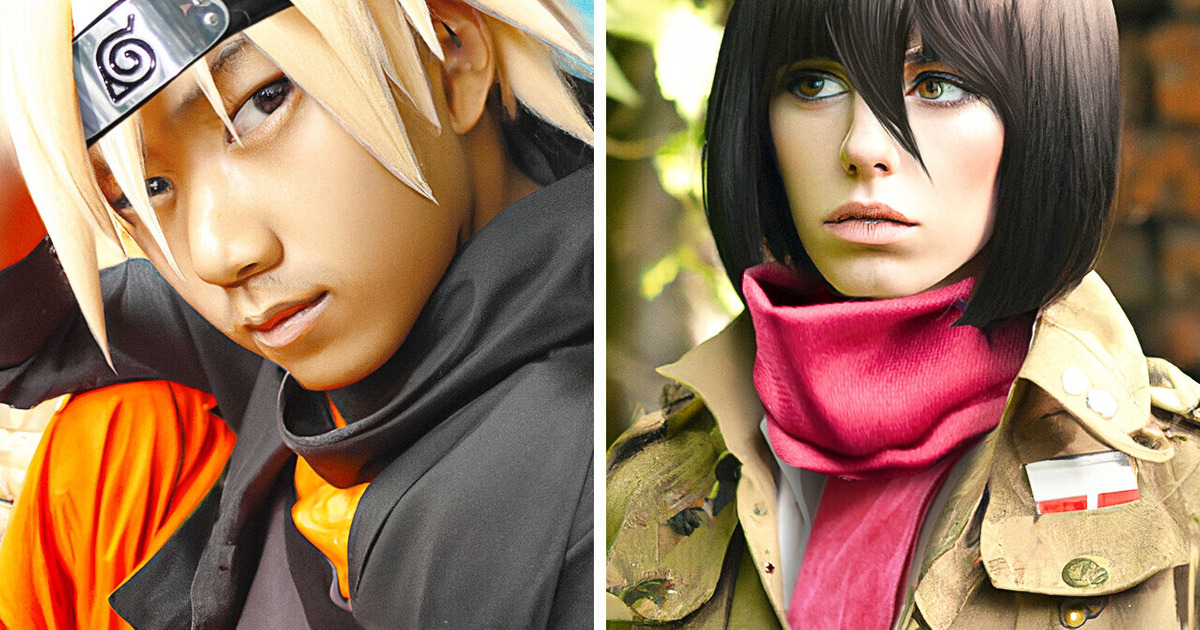 Что, если бы персонажи аниме были реальными людьми Что, если бы персонажи аниме были реальными людьми