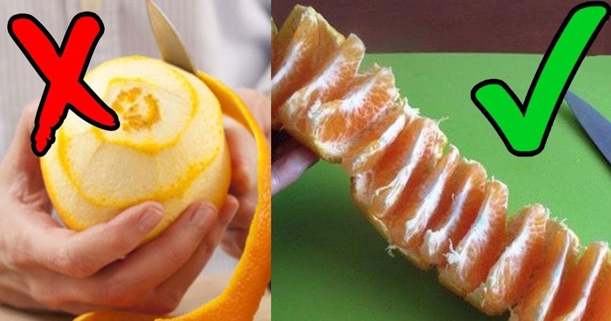 10 продуктов, которые мы неправильно резали всю свою жизнь 10 продуктов, которые мы неправильно резали всю свою жизнь