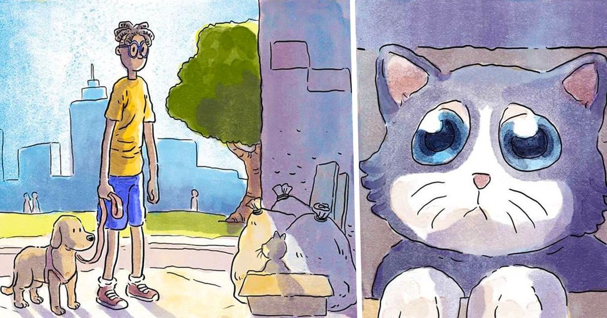 Бразилец нарисовал трогательные комиксы о том, как меняется наша жизнь, когда в ней появляются хвостатые друзья Бразилец нарисовал трогательные комиксы о том, как меняется наша жизнь, когда в ней появляются хвостатые друзья