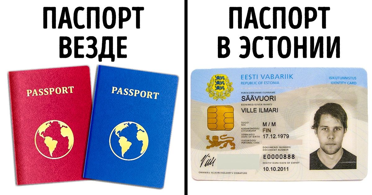Фото На Эстонский Паспорт