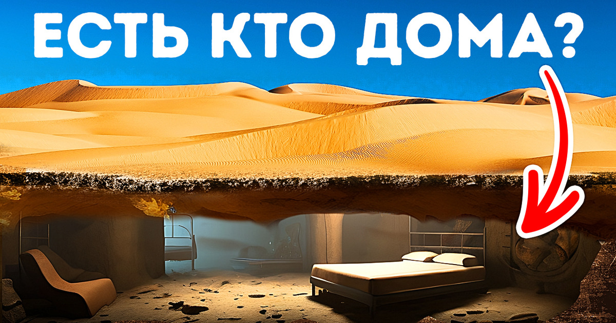 Город, где люди живут под землей + 8 неизведанных мест