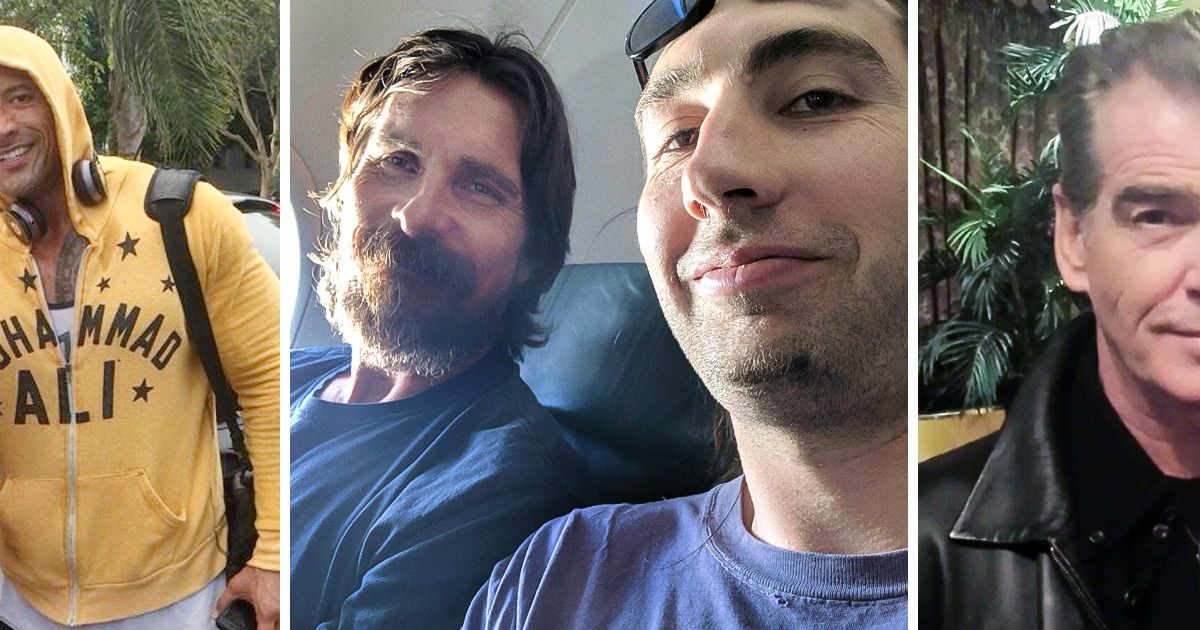 19 человек, которые случайно встретили знаменитость и сделали фото на память 19 человек, которые случайно встретили знаменитость и сделали фото на память