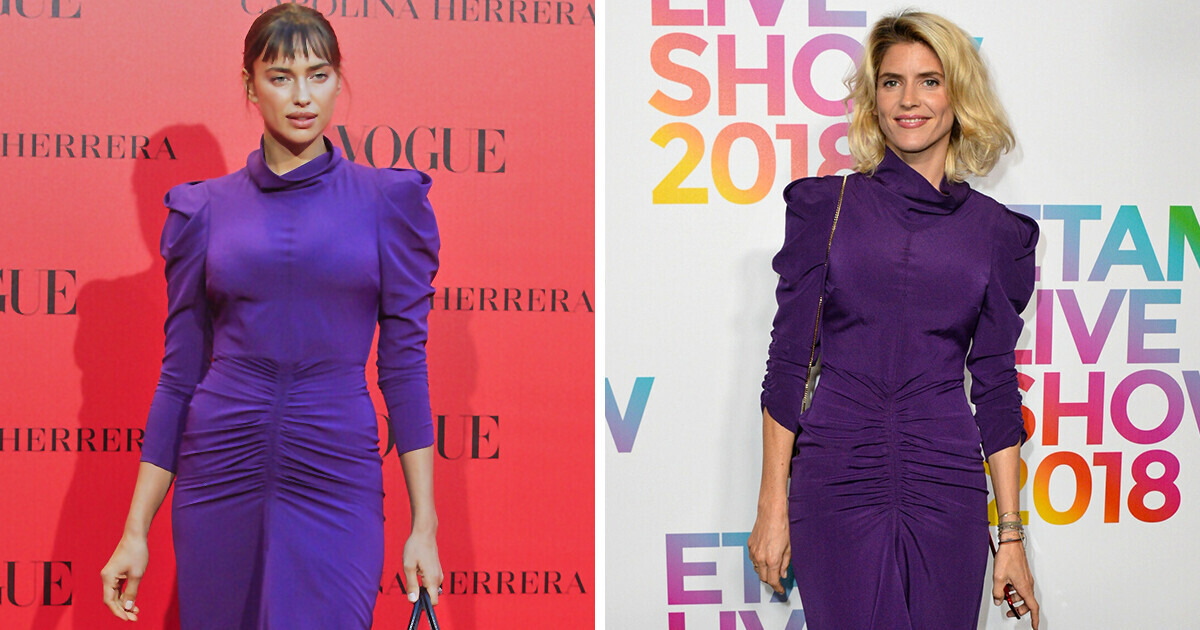 17 пар звезд, которые выгуляли одинаковые наряды, но выглядели в них ну вообще по-разному 17 пар звезд, которые выгуляли одинаковые наряды, но выглядели в них ну вообще по-разному