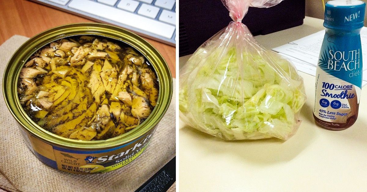 16 фото офисных обедов, глядя на которые понимаешь, что в твоей жизни все не так уж печально