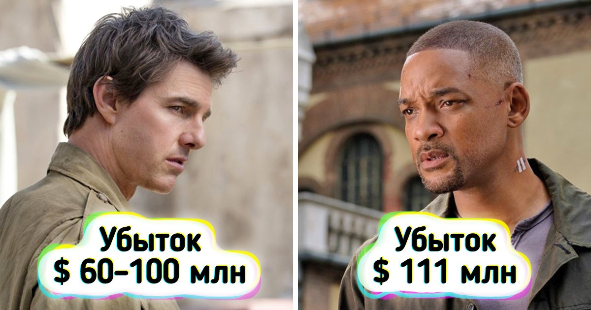 19 фильмов, которые провалились в прокате, несмотря на огромный бюджет и звездный состав 19 фильмов, которые провалились в прокате, несмотря на огромный бюджет и звездный состав
