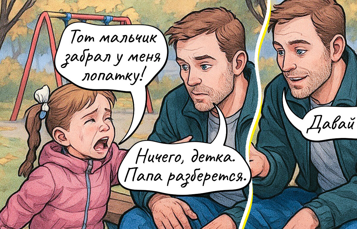 14 комиксов про отцовство, которые показывают, что папа — это вам не мама. Но так даже интересней 14 комиксов про отцовство, которые показывают, что папа — это вам не мама. Но так даже интересней