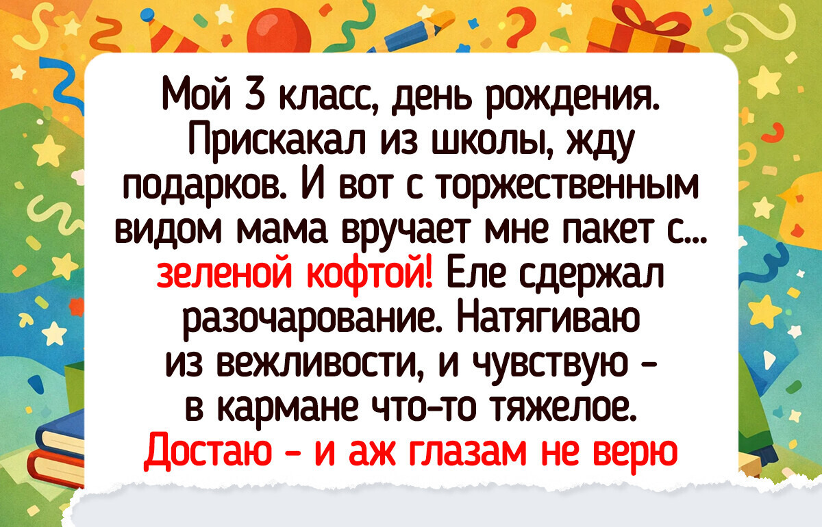 17 родительских подарков, которые и сейчас согревают лучше батареи