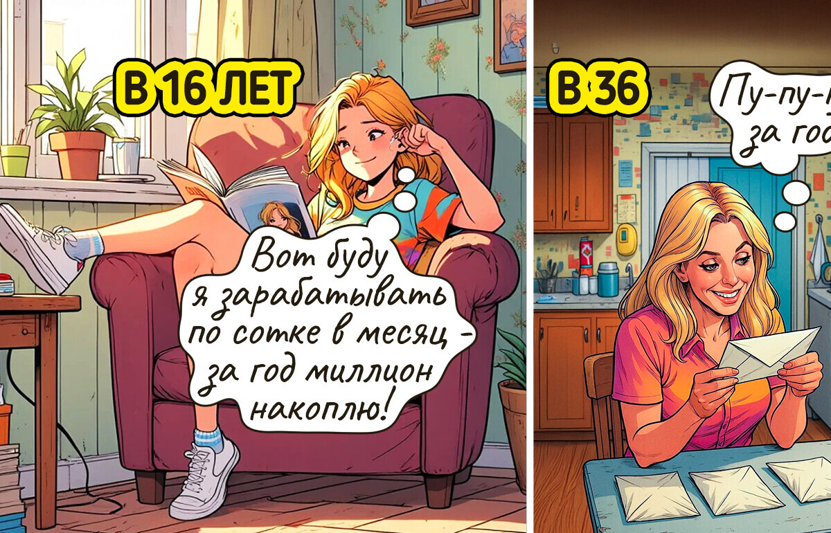 18 честных комиксов про фишки взрослой жизни, о которых нас забыли предупредить в детстве