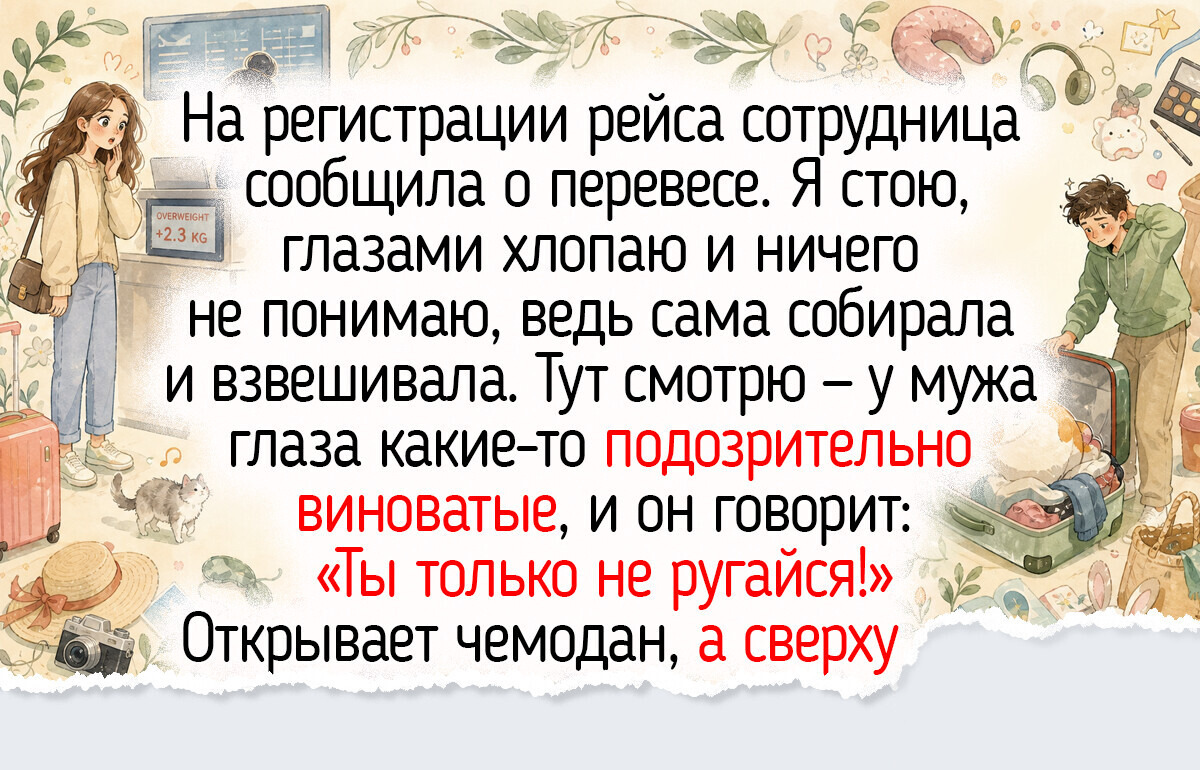 20+ историй из аэропортов о том, что самое интересное порой начинается еще до посадки