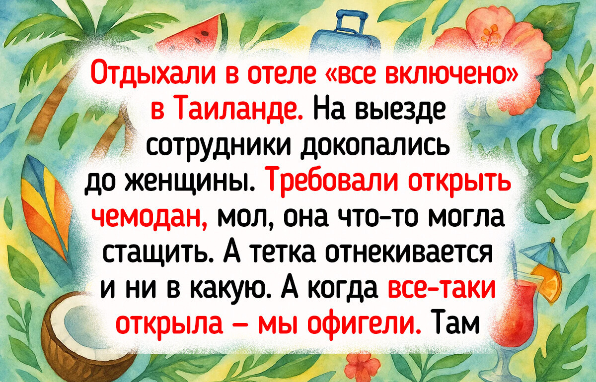 18 человек, которые просто хотели отдохнуть в отеле и не ожидали таких сюрпризов 18 человек, которые просто хотели отдохнуть в отеле и не ожидали таких сюрпризов